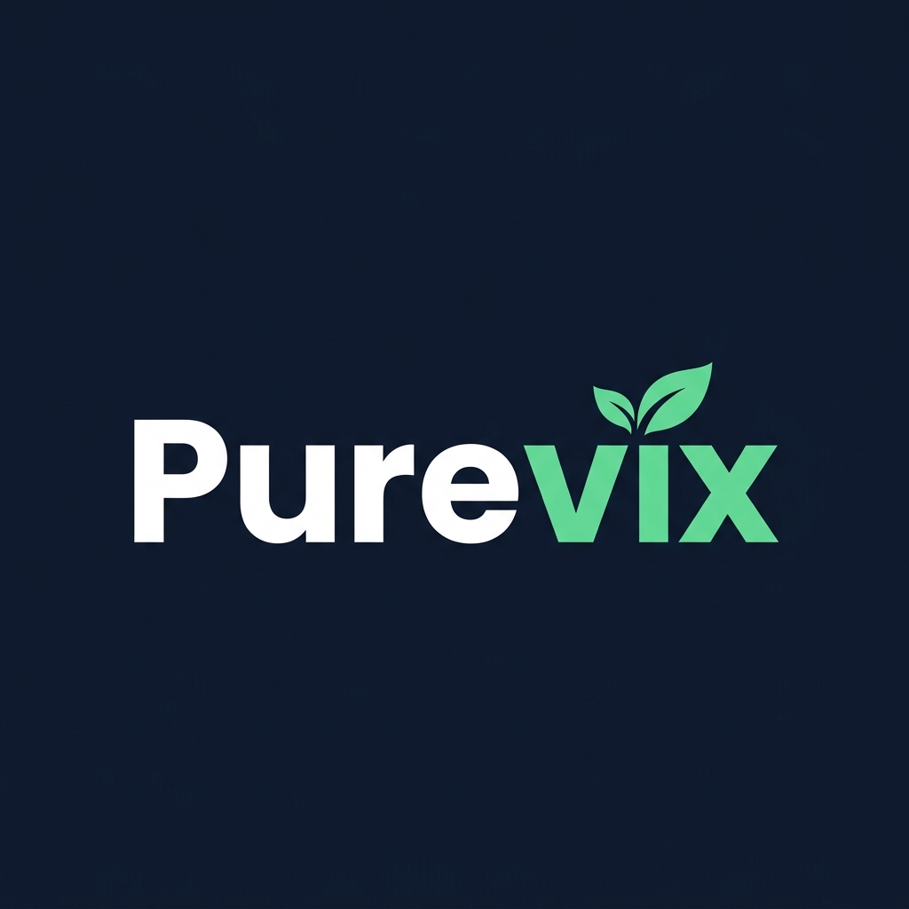 Purevix Logo White